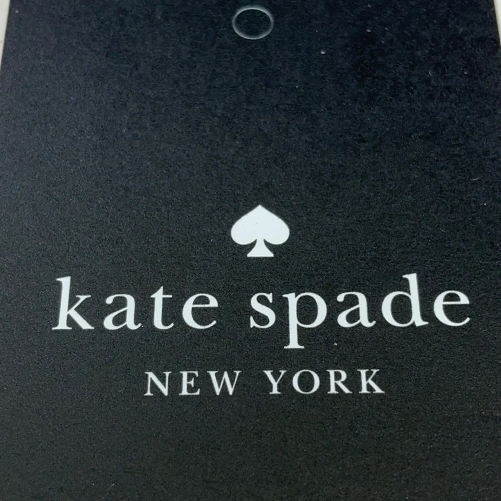 Kate Spade Lilac Moon Madison Crinkle Card Holder Slim‎ Metallic Small Wallet